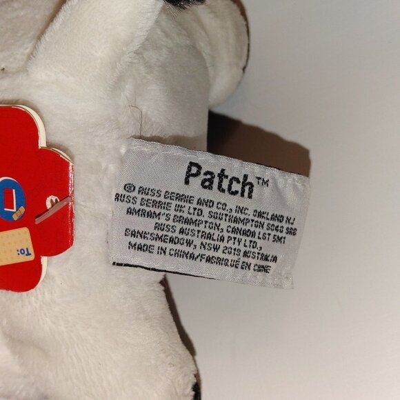 RUSS Ouchies Patch the Cow Plushie NWT - Picture 5 of 6